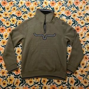 Kimes Ranch Men’s half zip sweatshirt